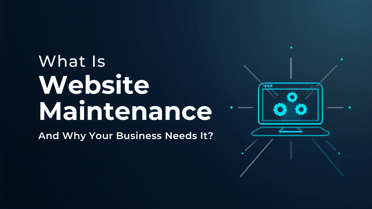 Website maintenance